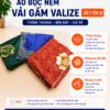 Nệm Ngủ Ngon - Áo bọc nệm gấp 3 vải Valize