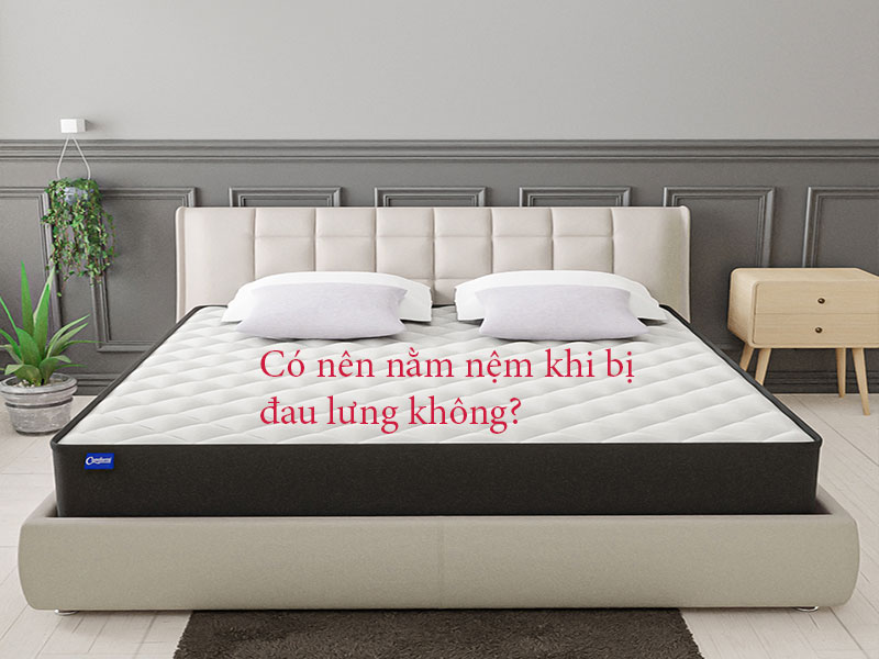 Nệm Ngủ Ngon - Liệu có nên nằm nệm khi bạn bị đau lưng?
