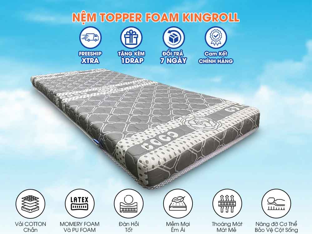 Nệm Ngủ Ngon - 3 mẫu Topper cao su dưới 1 triệu được chọn lựa nhiều nhất