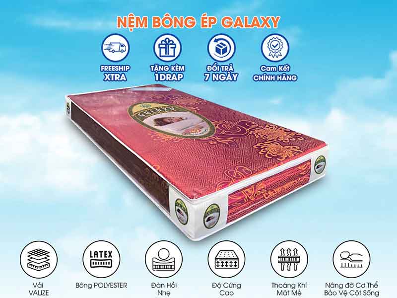 Nệm Ngủ Ngon - 3 mẫu nệm bông ép giá rẻ 2025 tại Nệm Ngủ Ngon được yêu thích nhất