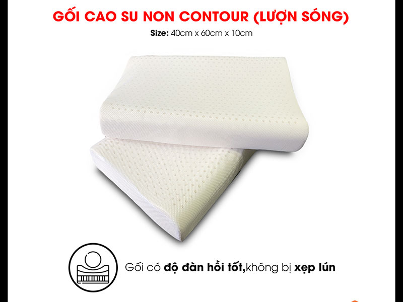 Nệm Ngủ Ngon - Gối cao su non Kingroll – Bí quyết cho giấc ngủ ngon