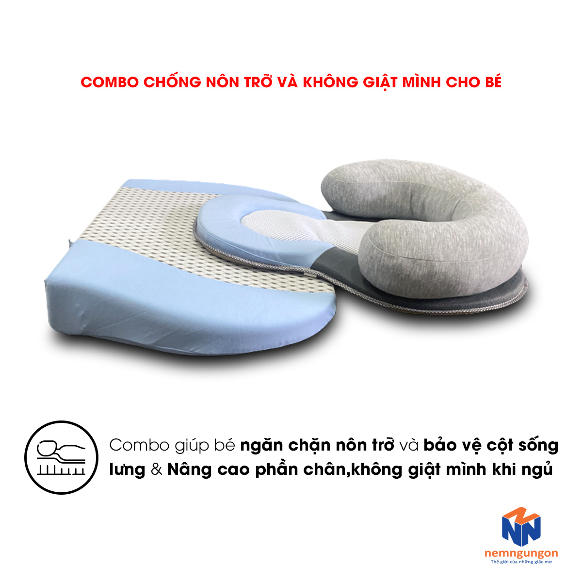 Nệm Ngủ Ngon - Bé bị nôn trớ nhiều có sao không?