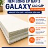 Nệm Ngủ Ngon - Nệm Bông ép gấp 3 Galaxy Cao cấp gấm Đan Mạch