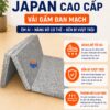 Nệm Ngủ Ngon - Nệm bông ép gấp 3 Japan cao cấp gấm đan mạch