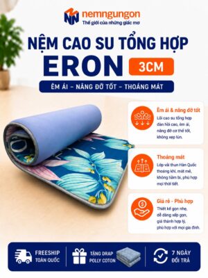 Nệm Ngủ Ngon - Nệm trải sàn Eron 3cm