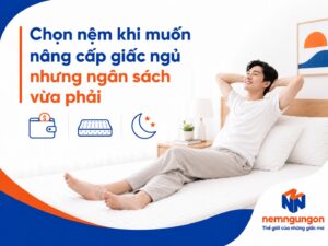 Nệm Ngủ Ngon - Nệm với ngân sách vừa phải