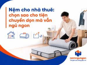 Nệm Ngủ Ngon - Nệm cho nhà thuê