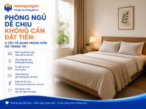 Nệm Ngủ Ngon - Chỗ ngủ dễ chịu không cần đắt tiền