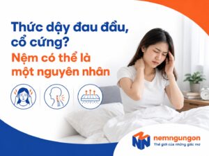 Nệm Ngủ Ngon - thức dậy đau đầu nệm có thể là nguyên nhân